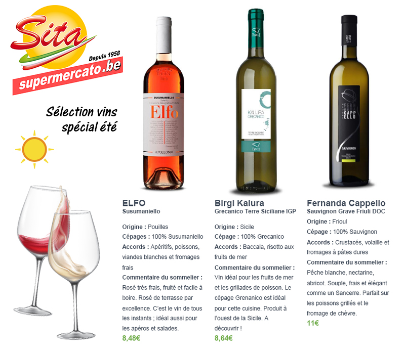 Sélection vins d'été (2/2)